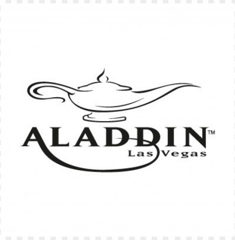 aladdin las vegas logo vector PNG Isolated Object with Clear Transparency