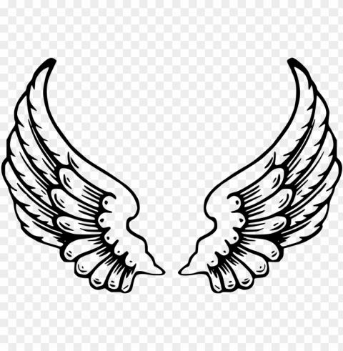 alas de angel - dibujos de alas de angel para colorear PNG graphics for presentations