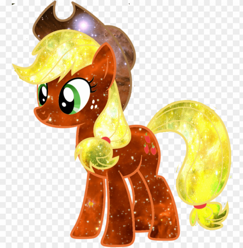 alaxy apple jack vector by minkystar-d79jlkt - mlp galaxy applejack ClearCut Background Isolated PNG Art PNG transparent with Clear Background ID 8b23d504