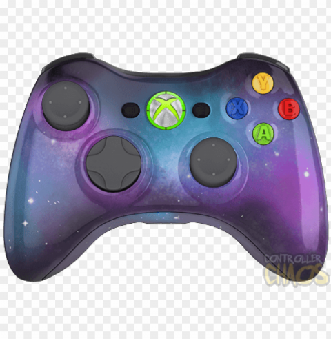 alaxy edition custom controllers - galaxy xbox 360 controller Isolated Artwork in Transparent PNG Format