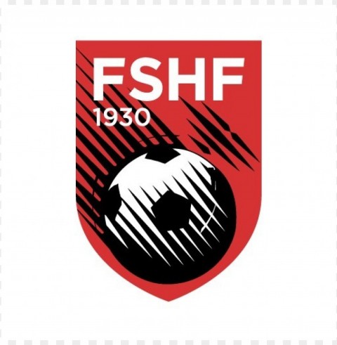 albania national football team fshf logo vector download PNG design elements