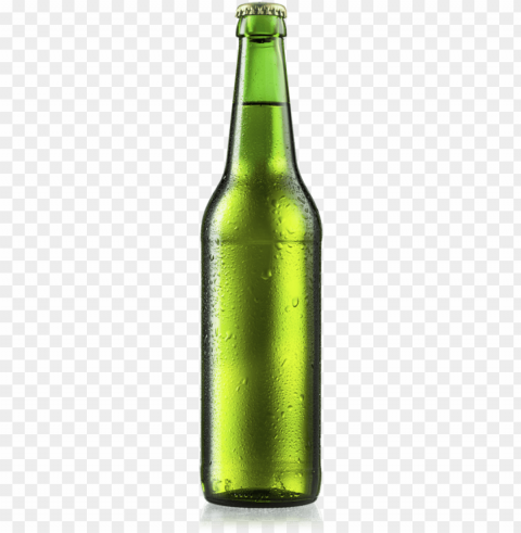 alcohol bottles vector transparent stock - green beer bottle Clear background PNG elements