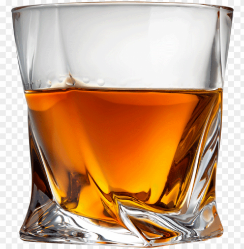 alcohol glass - glasses for whisky Isolated Illustration with Clear Background PNG