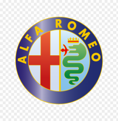 alfa romeo auto eps vector logo free download PNG with no bg
