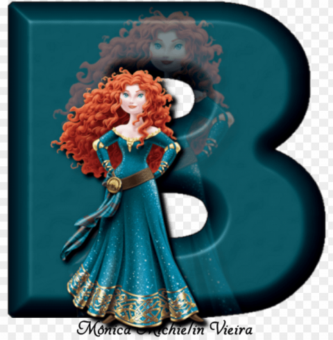 alfabeto princesa merida disney - centros de mesa de brave Transparent PNG images for graphic design PNG transparent with Clear Background ID ce35d1a6