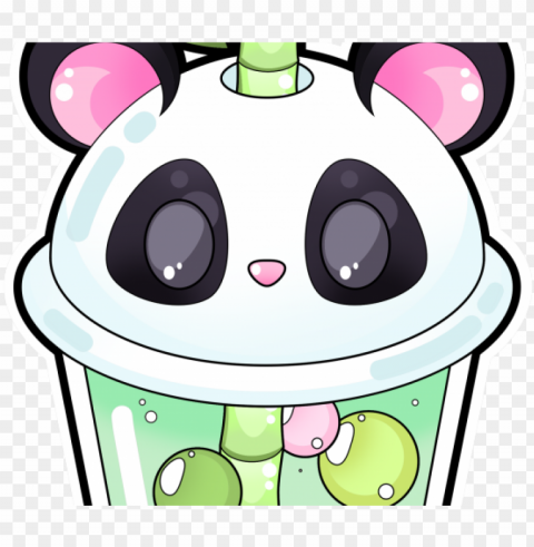 alien clipart kawaii - kawaii cute bubble tea PNG transparent elements package