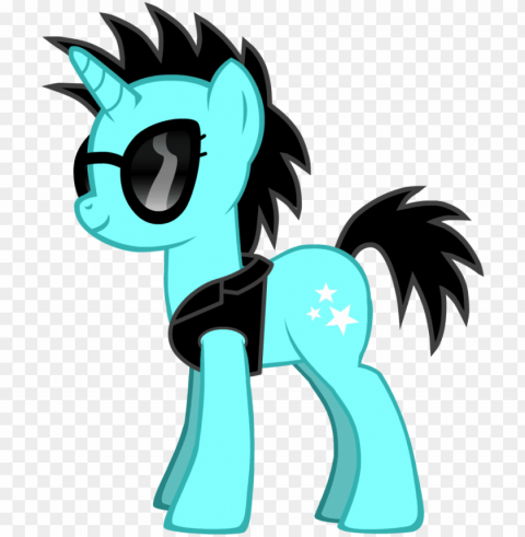 all blue my little pony Transparent Background PNG Isolated Item