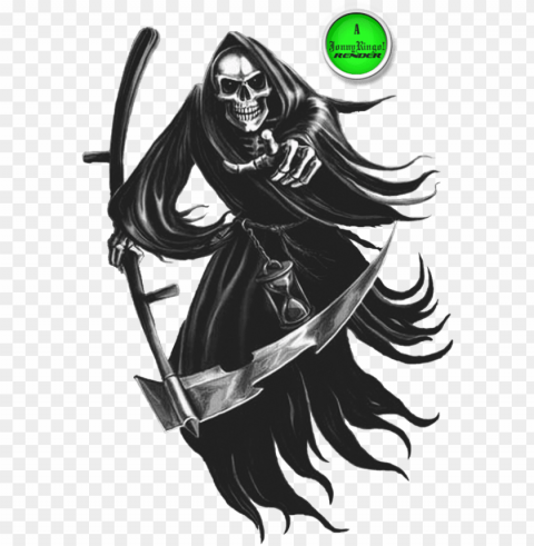 all graphics santa muerte - reaper squad Transparent PNG Object Isolation