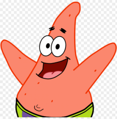 all images - patrick star spongebob ClearCut Background PNG Isolated Item