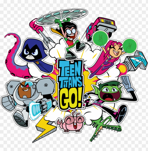 All New Teen Titans Go - Teen Titans Snack Attack High-resolution Transparent PNG Images Assortment