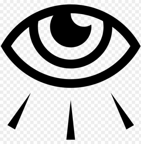 all seeing eye HighQuality PNG with Transparent Isolation
