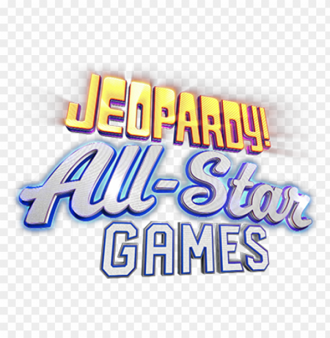 all stars logo - jeopardy all star games PNG images with no background necessary