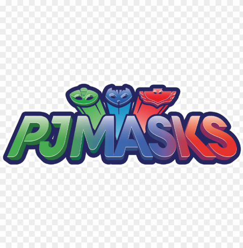 all their sweet and silly crime-fighting adventures - pj masks logo Clear background PNG images comprehensive package
