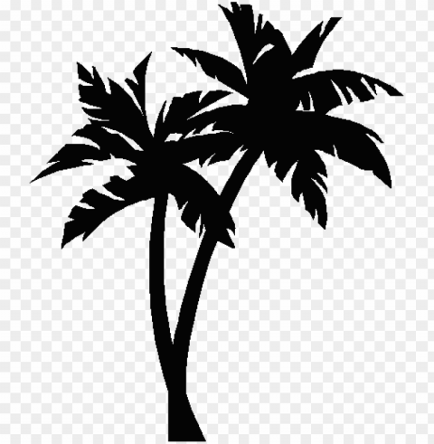 alm tree no background free clipart images 2 u2013 - palm tree silhouette sv PNG graphics for presentations