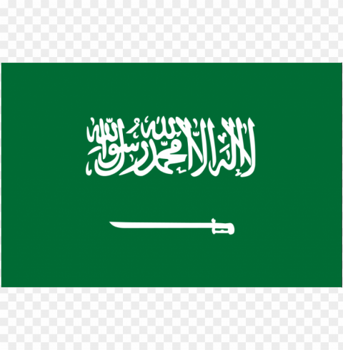 علم المملكة العربية السعودية Clear Background PNG Isolated Element Detail