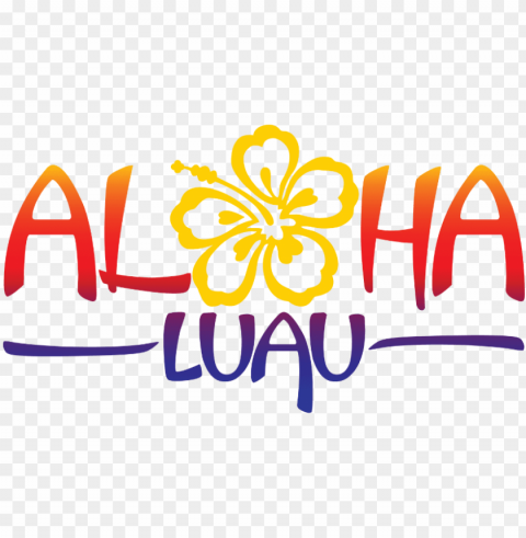 aloha luau logo - logo Clear Background PNG Isolated Design