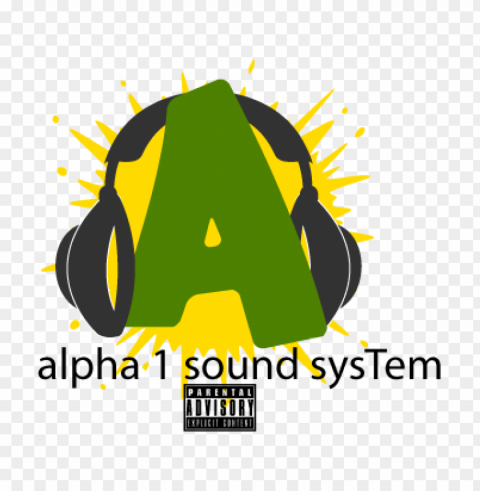  1 sound vector logo free download PNG images with alpha transparency layer