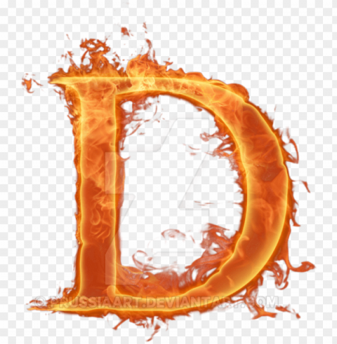 alphabet on fire - letra e no fogo com fundo transparente Transparent Background PNG Isolated Character