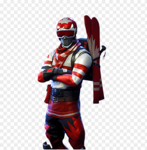 alpine ace fortnite canada red character PNG files with no background wide assortment