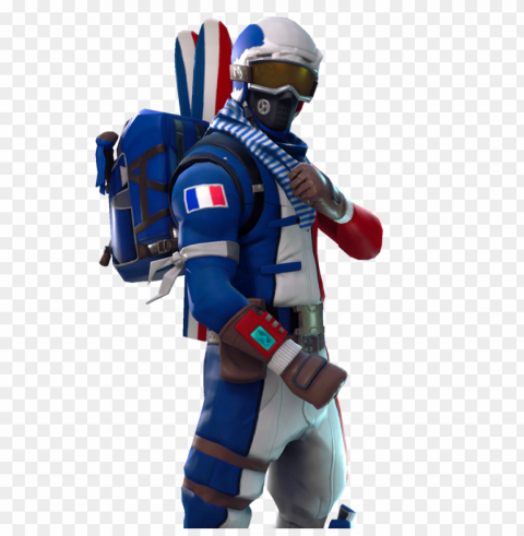 alpine ace fortnite france blue character fr PNG files with transparency