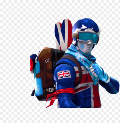alpine ace fortnite gbr blue character uk PNG files with transparent backdrop