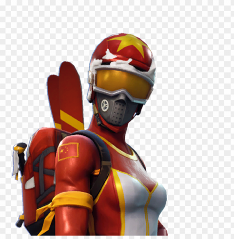 alpine ace girl china mogul master chn fortnite PNG for business use