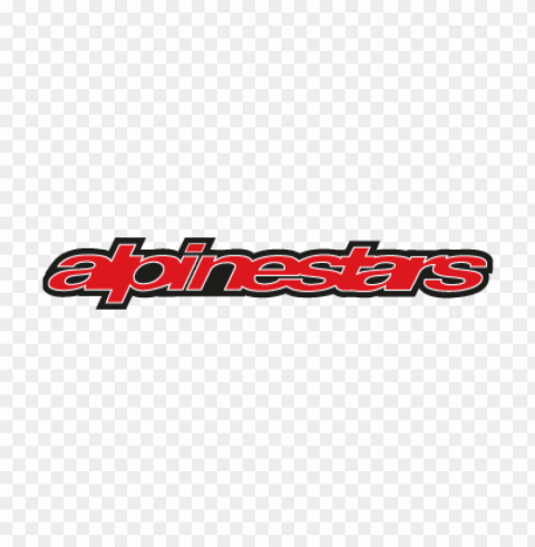 alpinestars text vector logo download free Clear Background PNG Isolated Graphic