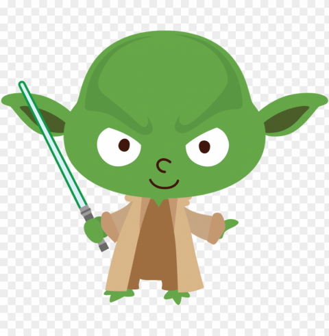 already felt- characters 2 - star wars baby PNG with transparent overlay