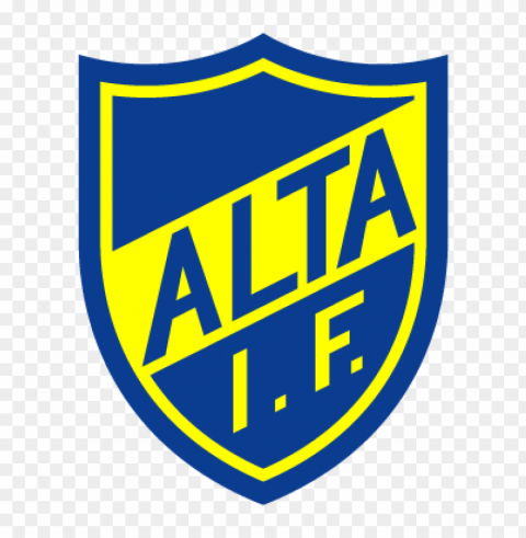 alta if vector logo Isolated PNG on Transparent Background