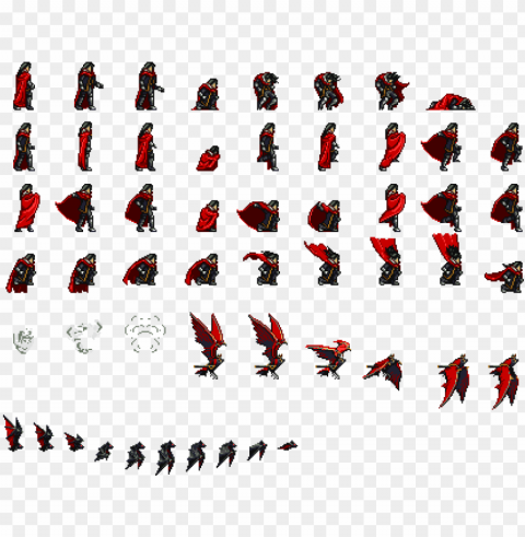 alucard castlevania sprite download - alucard castlevania sprite sheet PNG with Clear Isolation on Transparent Background