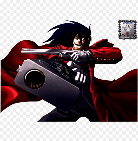 alucard image with transparent background - alucard hellsing ultimate render PNG graphics with alpha transparency broad collection