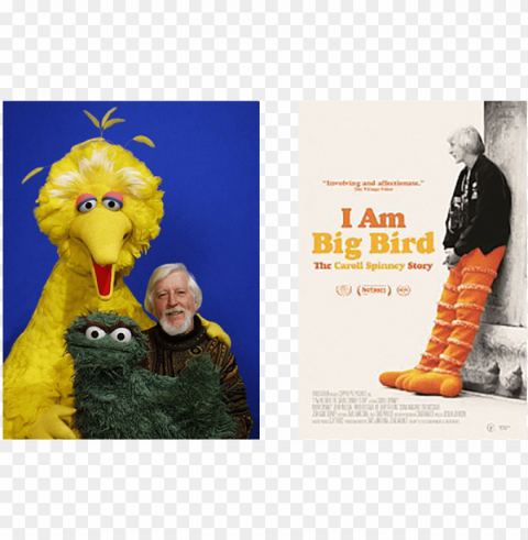 am big bird the caroll spinney story PNG Image with Transparent Background Isolation PNG transparent with Clear Background ID c60b0ee7