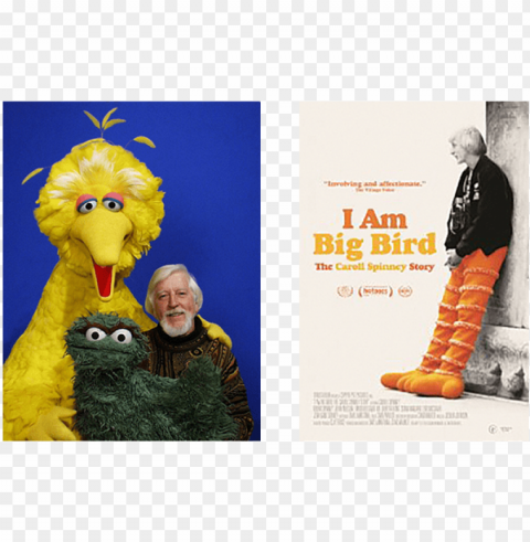 am big bird the caroll spinney story PNG Image with Transparent Background Isolation