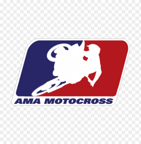 ama motocross vector logo free download Clear Background PNG Isolated Design
