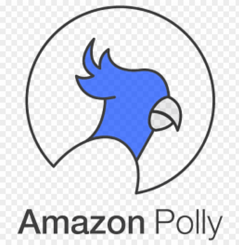 amazon polly logo Clean Background Isolated PNG Graphic Detail