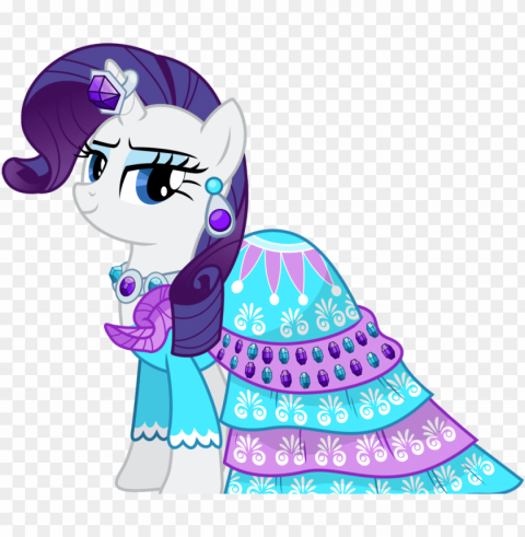 ambar kuda pony rarity - my little pony rarity dress Transparent background PNG stock