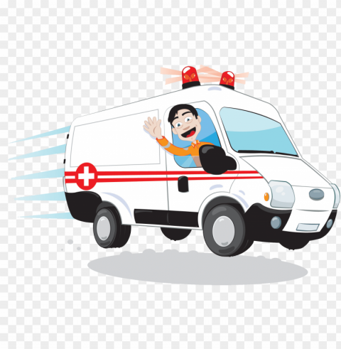 ambulance drawing side view - ambulance cartoo PNG graphics