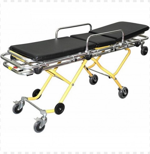 Ambulance Stretcher ClearCut Background Isolated PNG Design