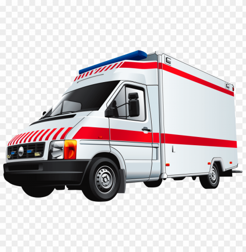 ambulance HighResolution PNG Isolated on Transparent Background