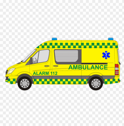 ambulance transparent Isolated Artwork in HighResolution PNG