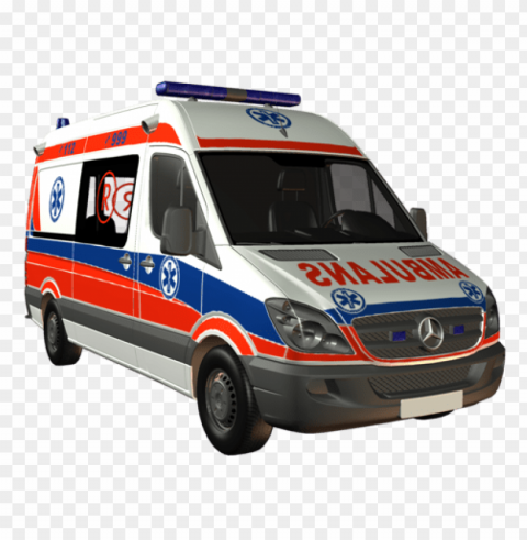 ambulance Isolated Artwork in Transparent PNG