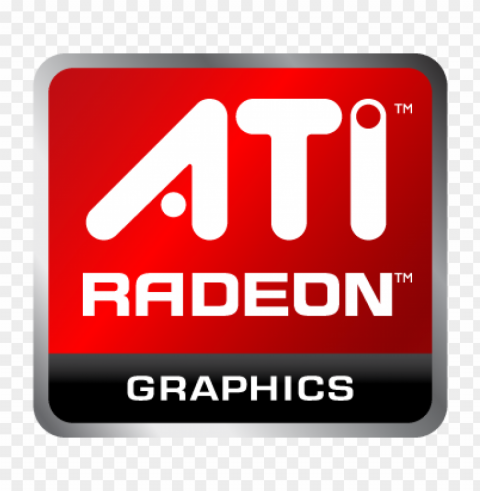 amd radeon logo vector free Isolated Character in Transparent PNG Format