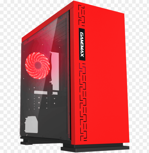 ame max expedition red gaming matx pc case rear led - game max expeditio PNG for business use