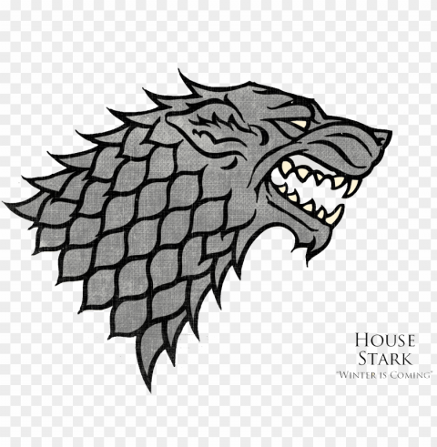 ame of thrones transparent - game of thrones stark sigil Clear Background PNG Isolated Subject