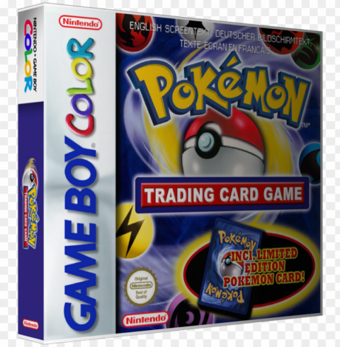 ameboy color pokemon trading card game game cover Transparent Background Isolated PNG Icon