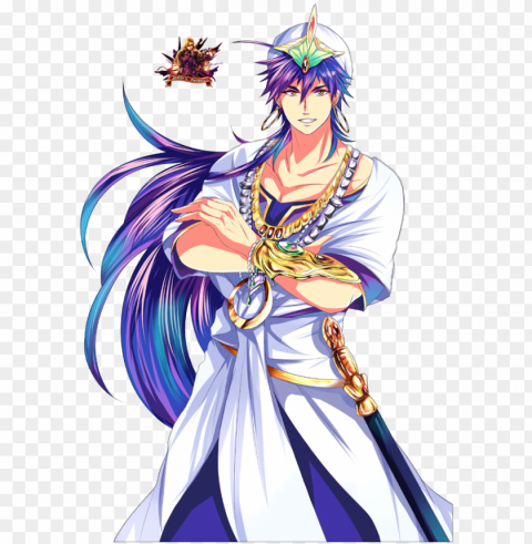 Amedoutgeek - Sinbad Magi Render PNG Image With Clear Background Isolated