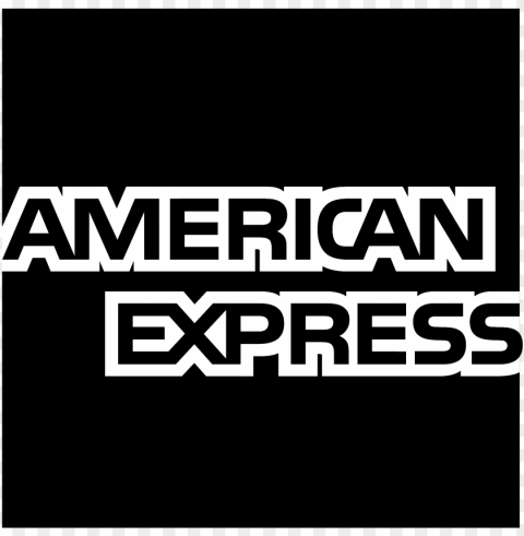 american express logo black and white - american express cards welcome Transparent PNG art