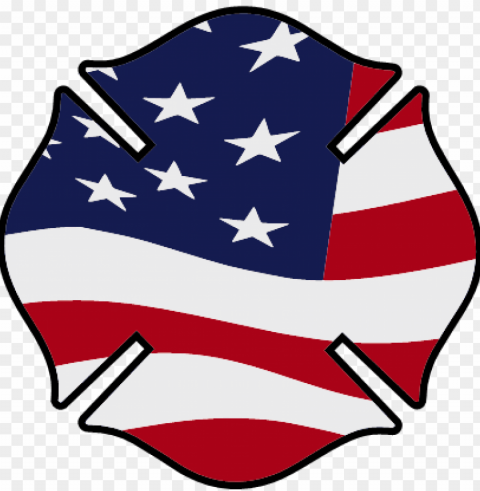 American Flag Graphic Requests - Maltese Cross Fla Isolated Character In Clear Background PNG