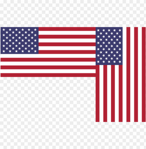 american flag vertical Isolated Item on Clear Transparent PNG
