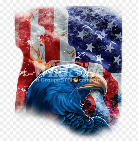 american flag with eagle shadow - free shipping blue tees blue eagle american flag patriotic PNG transparent photos comprehensive compilation